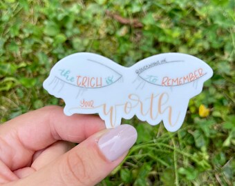 Trichotillomania Awareness Sticker