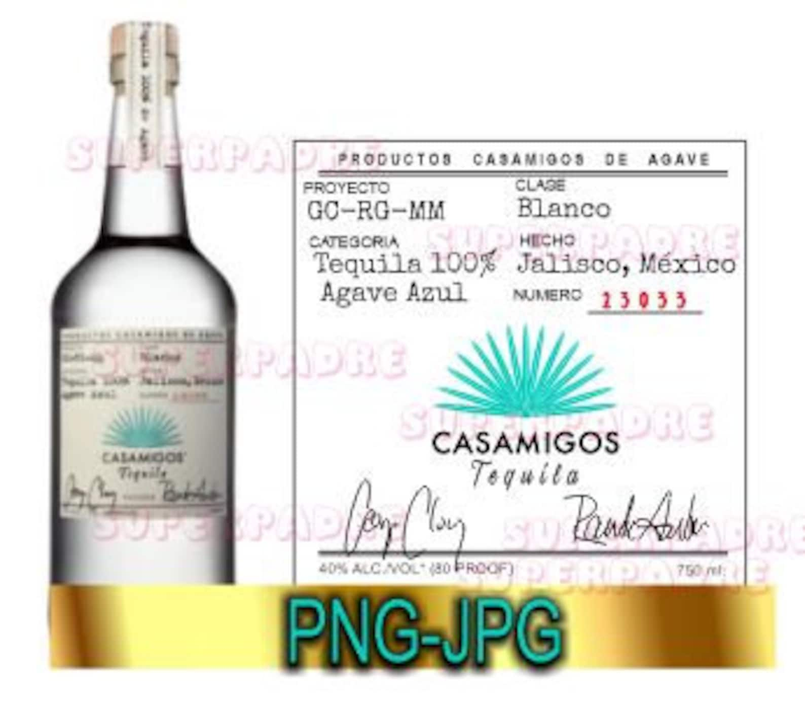 Casamigos Label Template