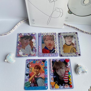 decorated toploaders k-pop rainbow-purple