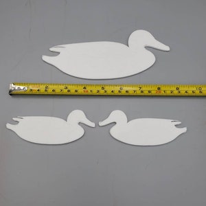 Fiber Ceramic Fiber Paper Ducks and Doves 6-pack High Temperature Binderless Kiln Carving Glass FusingThickness 1/16 or 1/8 image 3