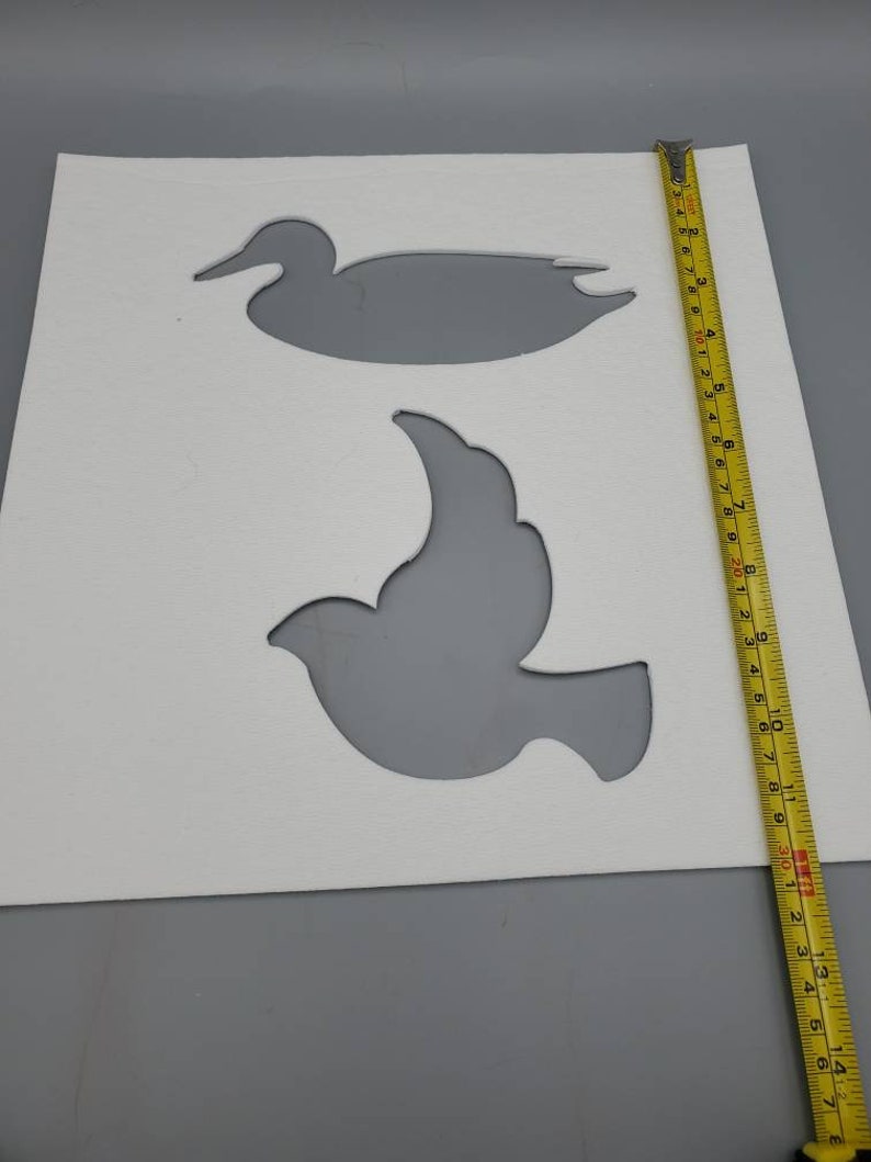 Fiber Ceramic Fiber Paper Ducks and Doves 6-pack High Temperature Binderless Kiln Carving Glass FusingThickness 1/16 or 1/8 image 7