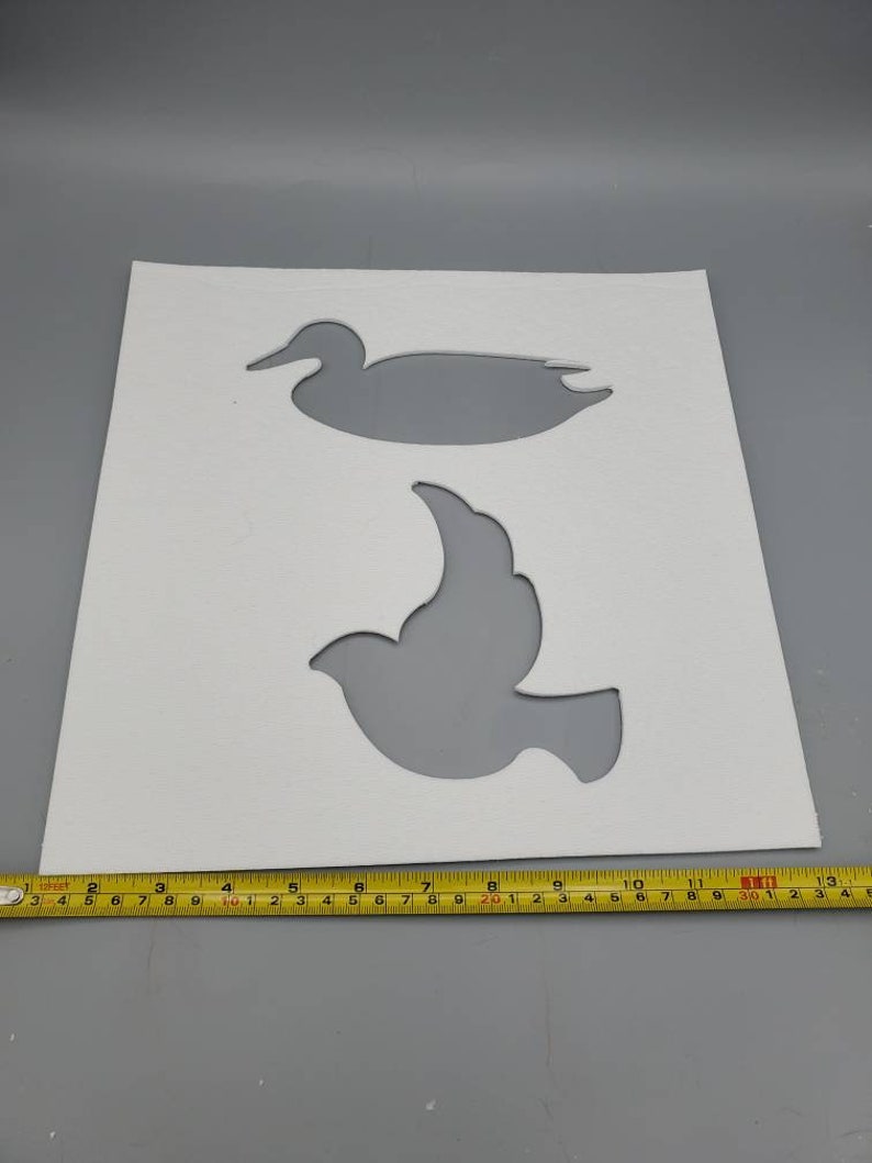 Fiber Ceramic Fiber Paper Ducks and Doves 6-pack High Temperature Binderless Kiln Carving Glass FusingThickness 1/16 or 1/8 image 6