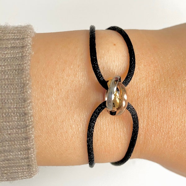 Trinity Cord Adjustable Bracelets