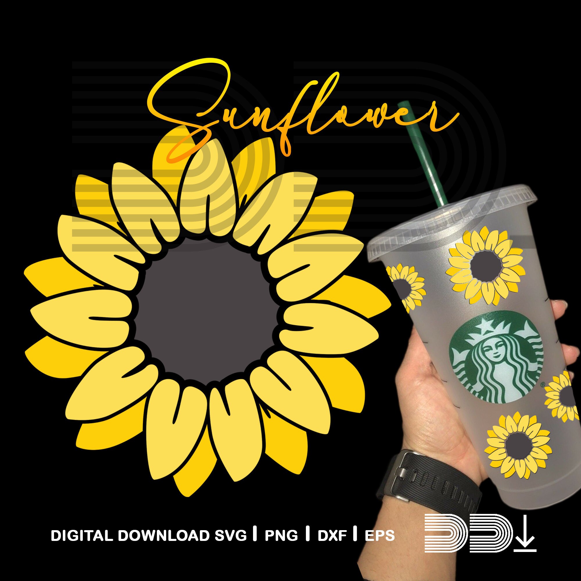 Free Free 119 Sunflower Wrap Svg SVG PNG EPS DXF File