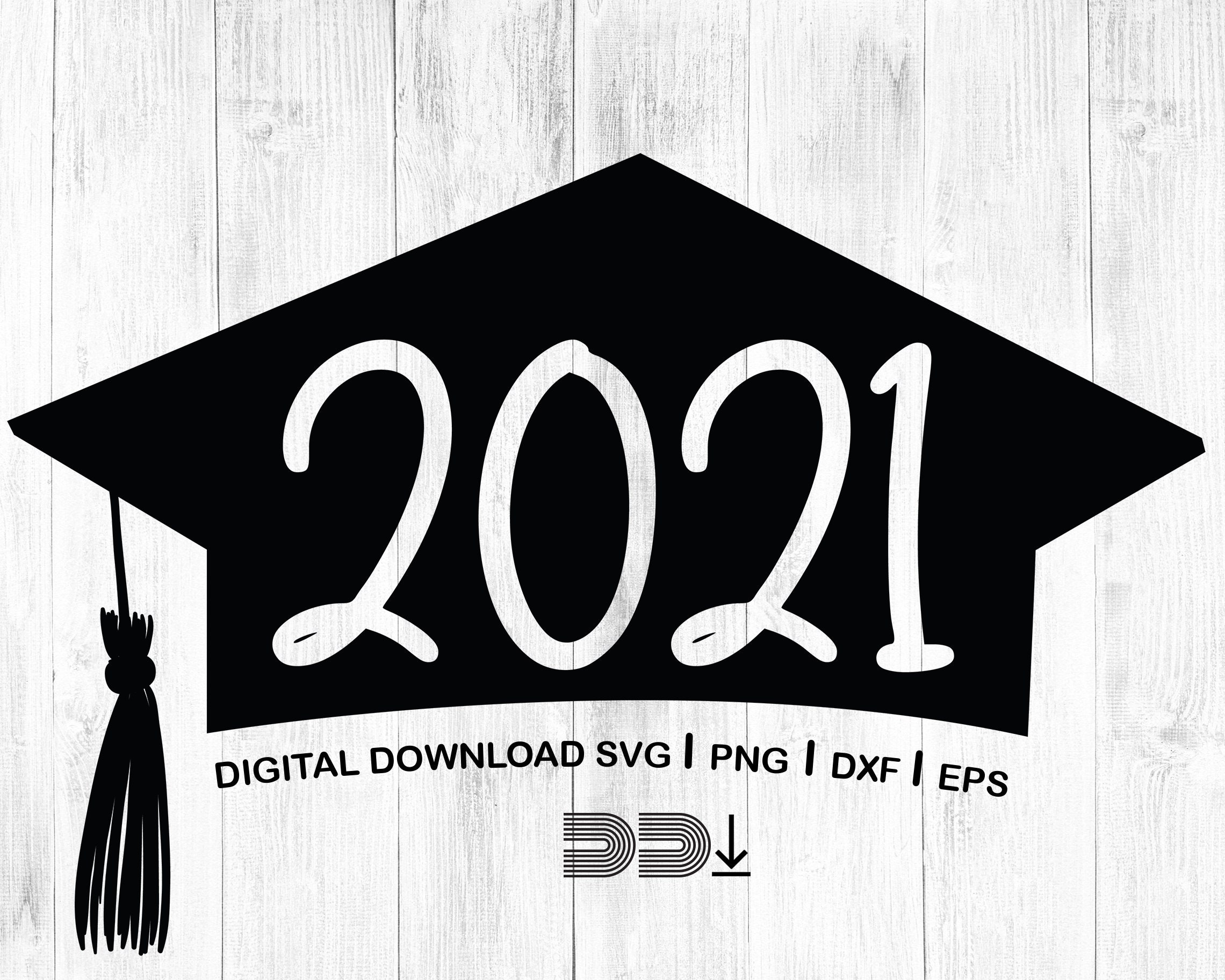 Download 2021 Graduation Cap Svg Graduation Hat Svg Class of 2021 | Etsy