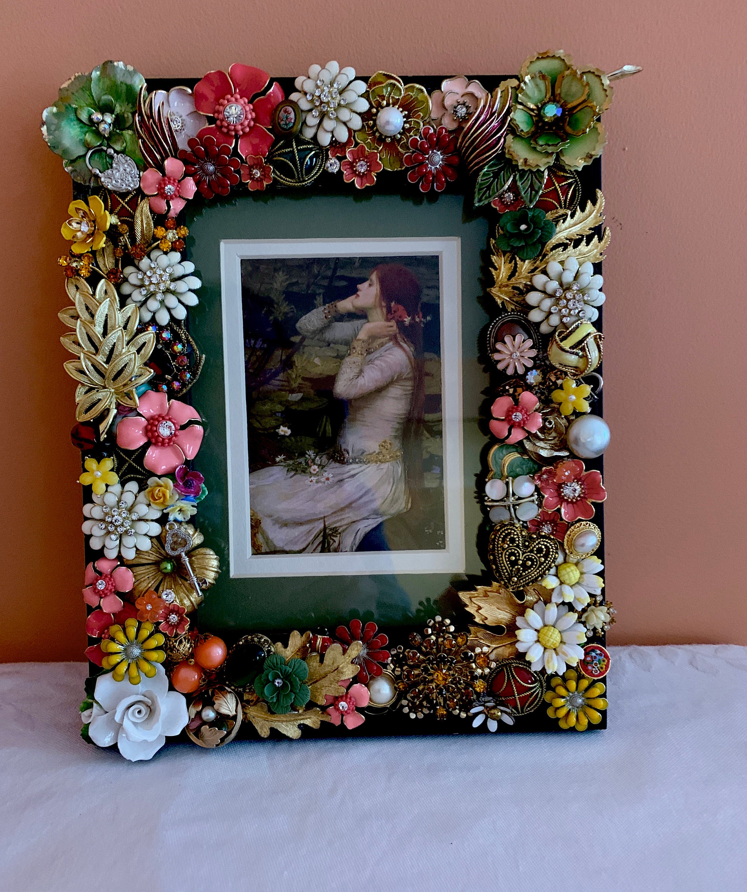 Jeweled Frame Etsy
