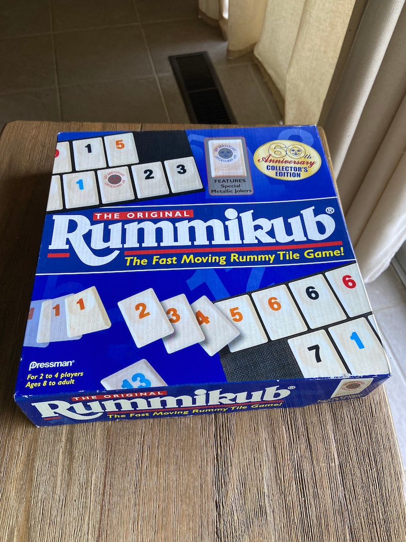Rummikub 60th Anniversary Edition Etsy