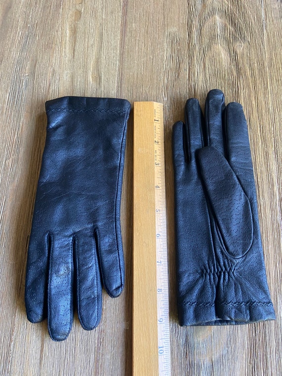 Vintage leather gloves - image 8