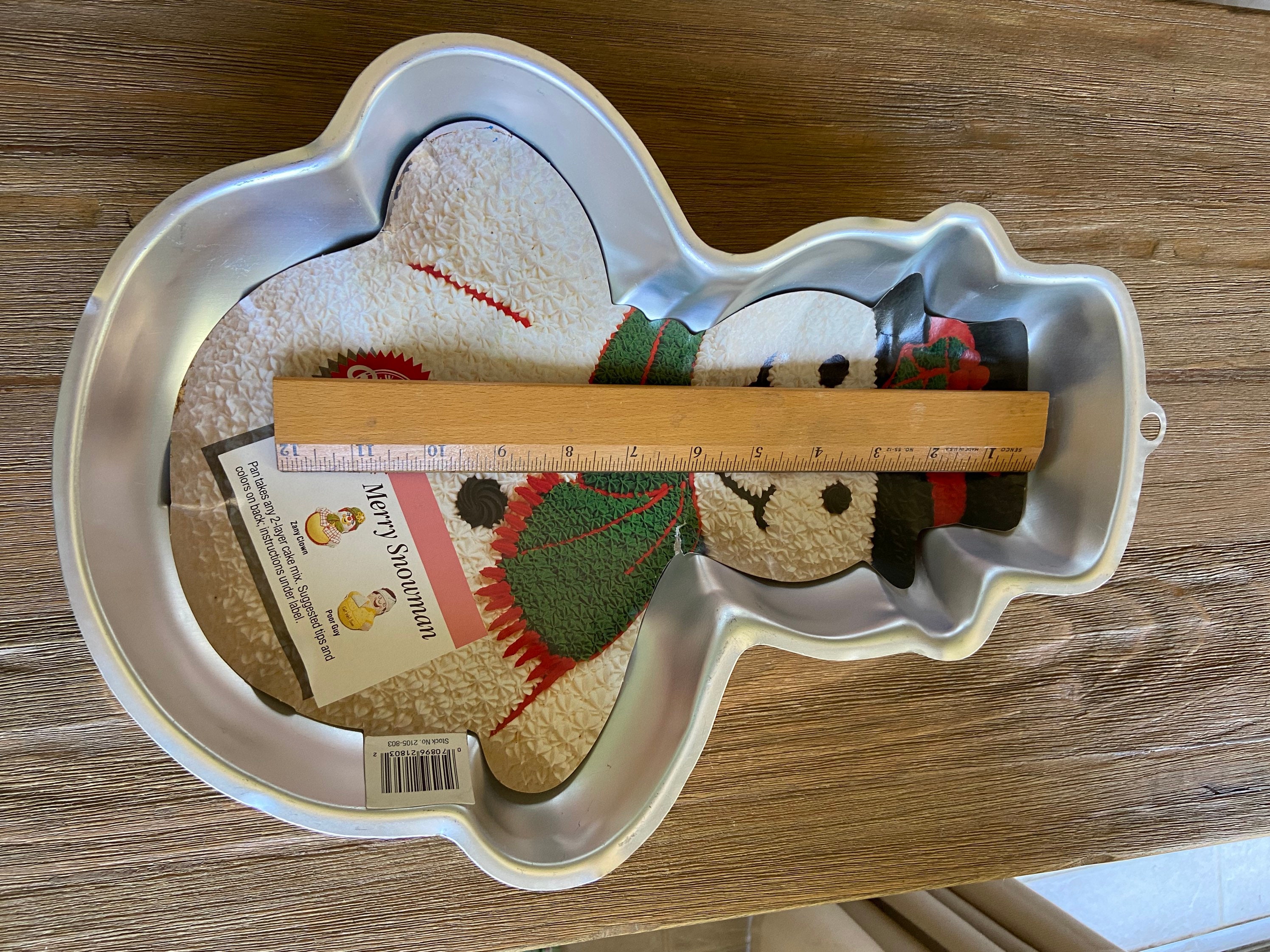 STÄDTER We love baking Snowman – 3D Cake pan