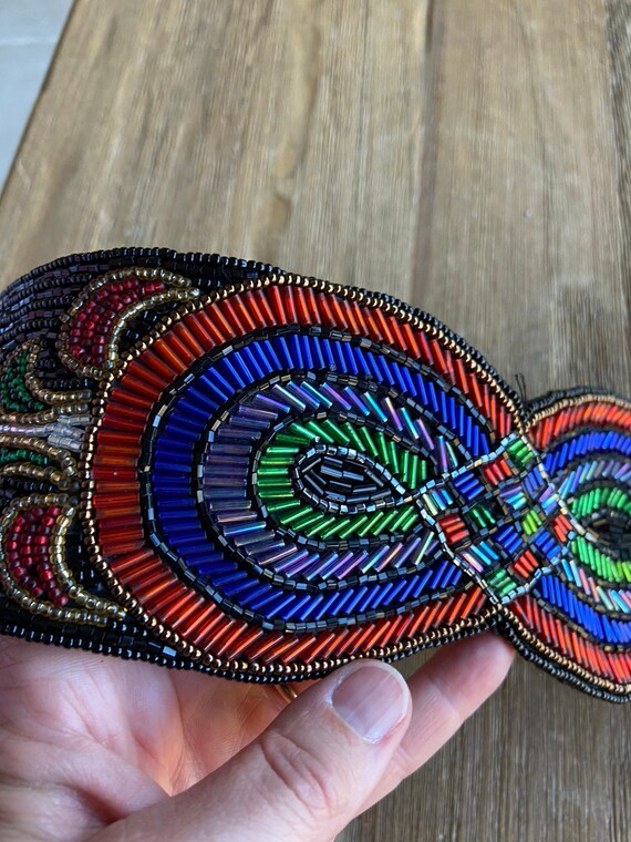 Vintage beaded belt - image 9