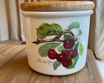 Portmeirion cherry canister
