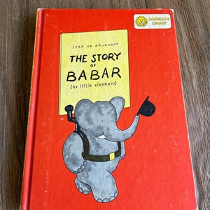 Vintage Dandelion Book The Story of Babar and Heidi double book