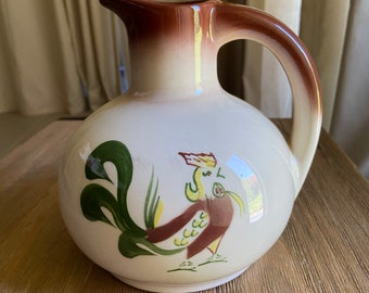 Vintage rooster pitcher