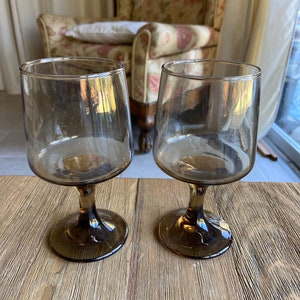 Vintage smoky glasses (2)