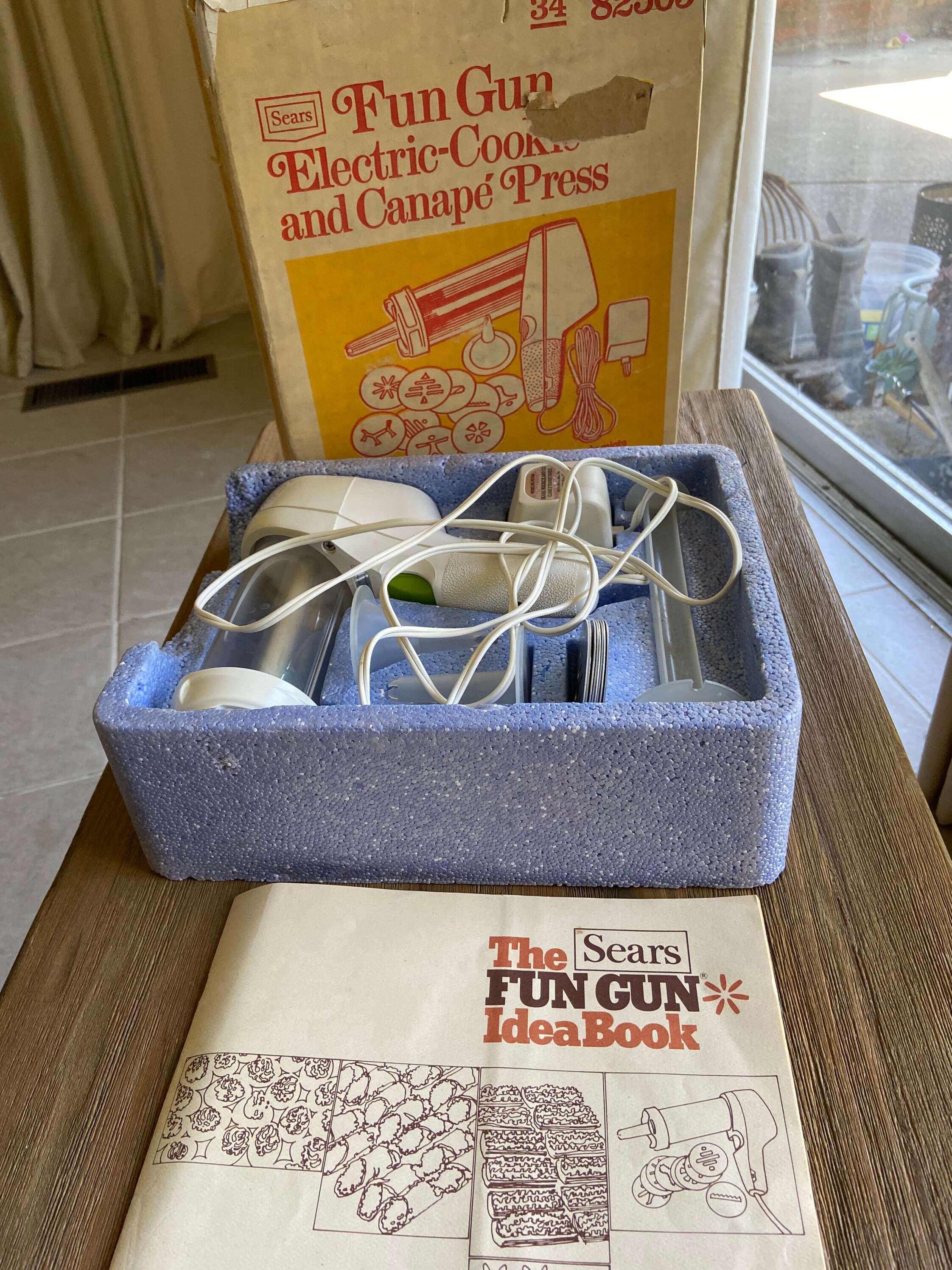 Vintage Sears Fun Gun cookie press Etsy