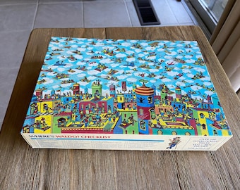 Vintage Where is Waldo The Carpet Flyers puzzle (complete )