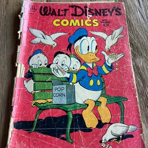 Vintage Donald Duck comic (July’52)