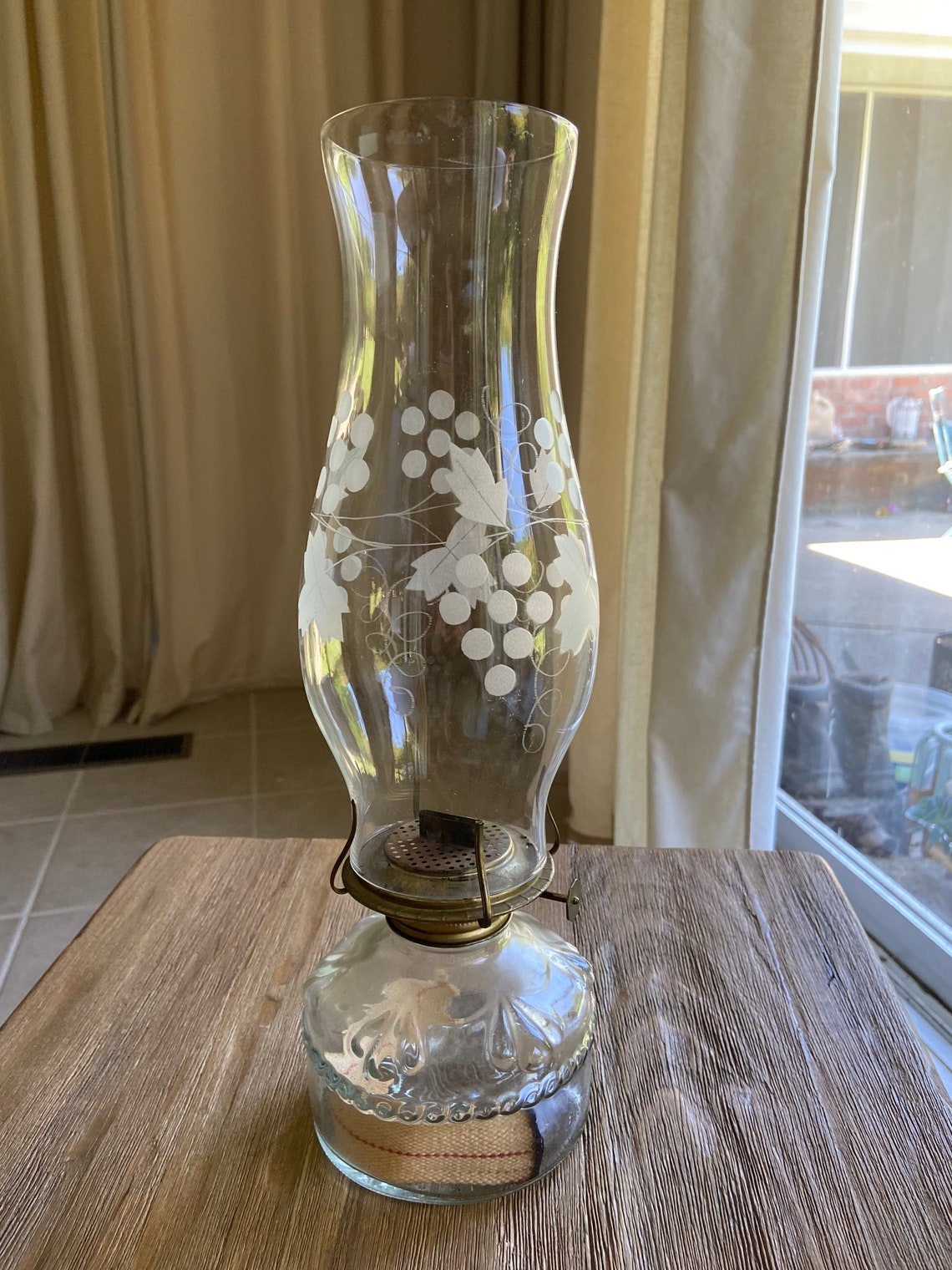 Vintage Eagle Oil Lamp Etsy