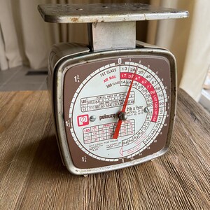 Vintage mail scale