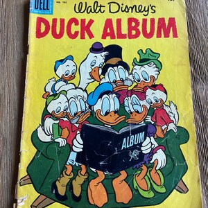 Vintage Disney duck album comic (1957)