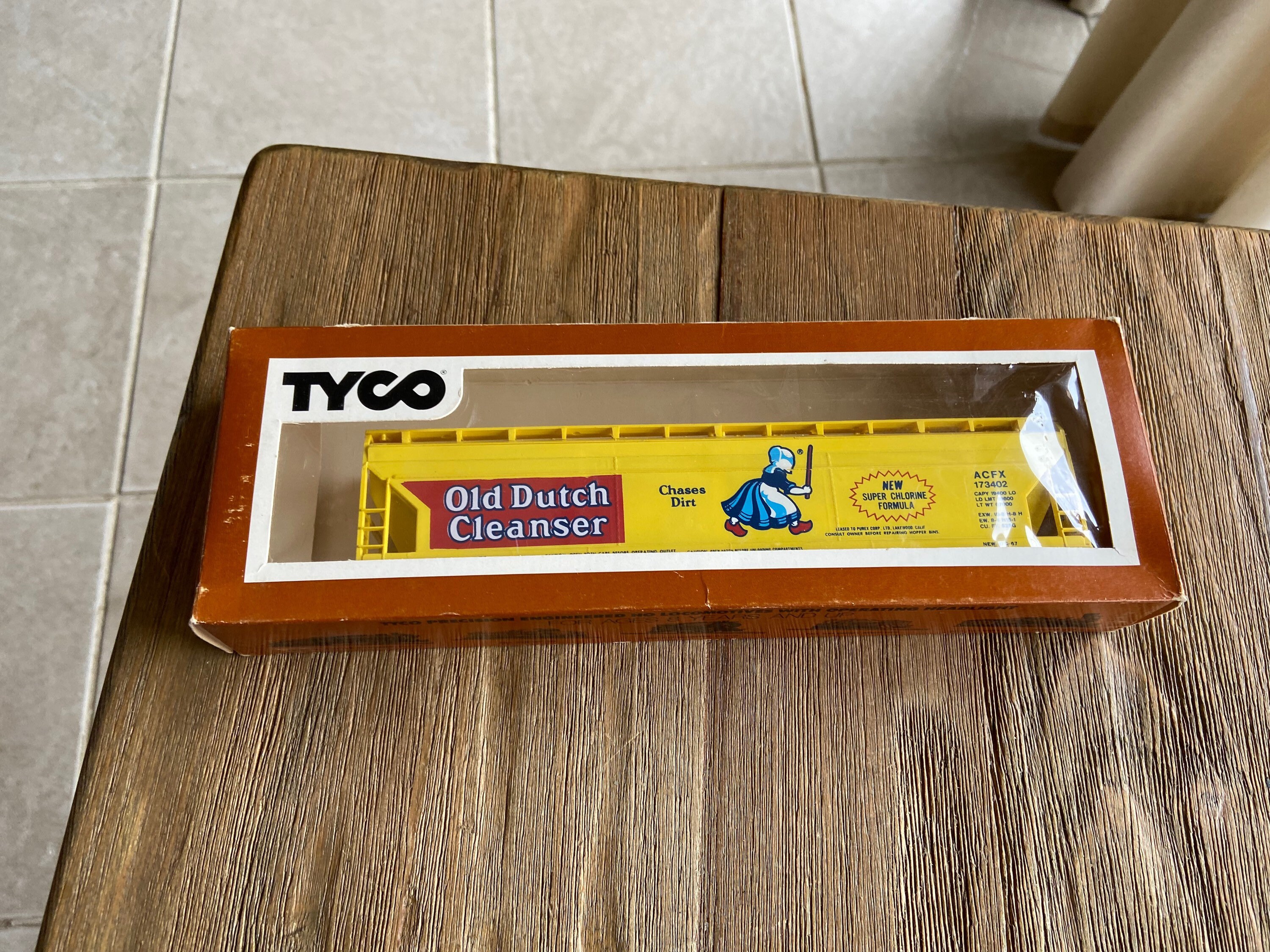 Vintage Tyco Trains Hopper Old Dutch Box Car in Original Box - Etsy