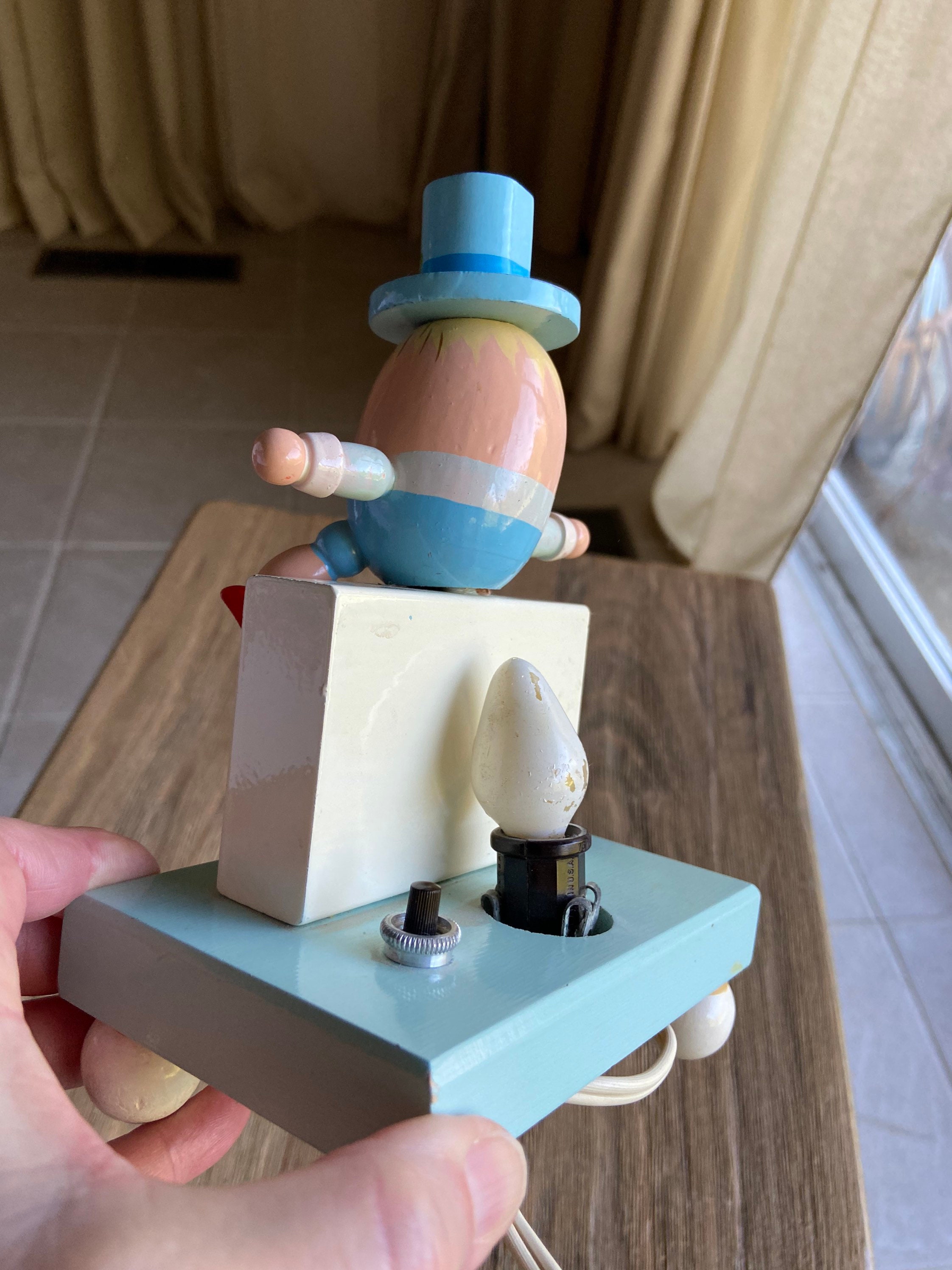 Vintage Humpty Dumpty lamp - Etsy 日本