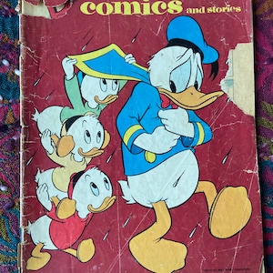 Vintage Dell Disney comics  1954