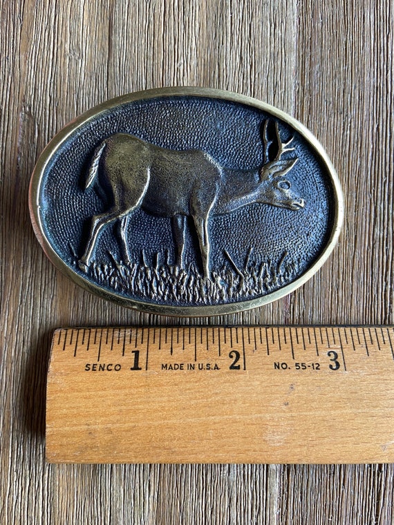 Buck belt shop buckle