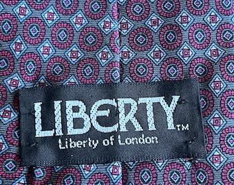 Vintage Liberty silk necktie