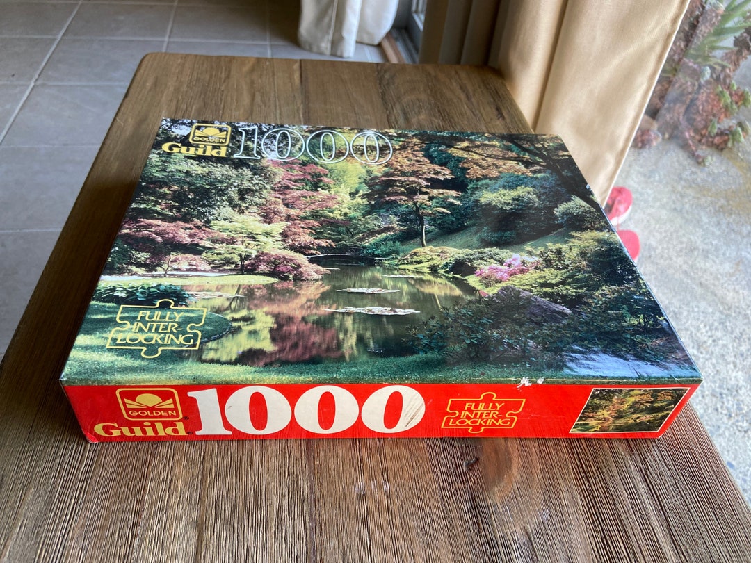 Vintage 1000 Guild Puzzle,unopened Box Etsy
