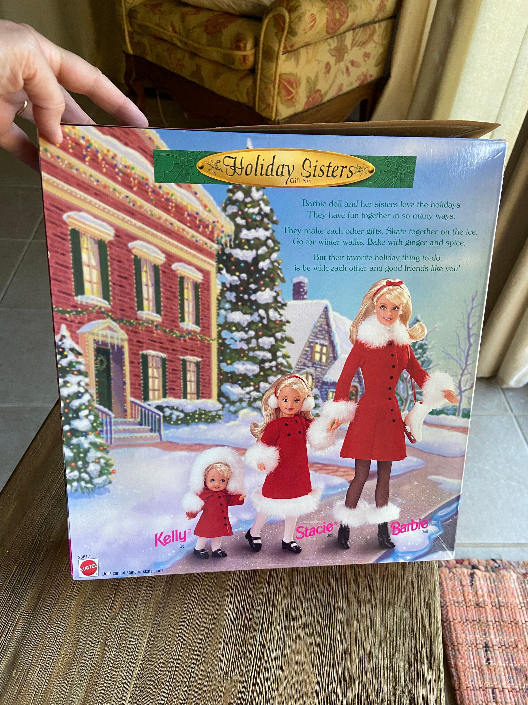 Holiday sisters barbie 1999 new arrivals