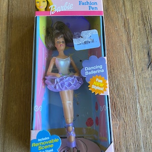 Vintage Dancing ballerina Barbie Fashion pen