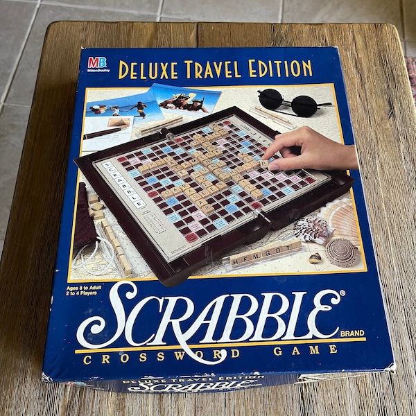 Vintage Travel Scrabble