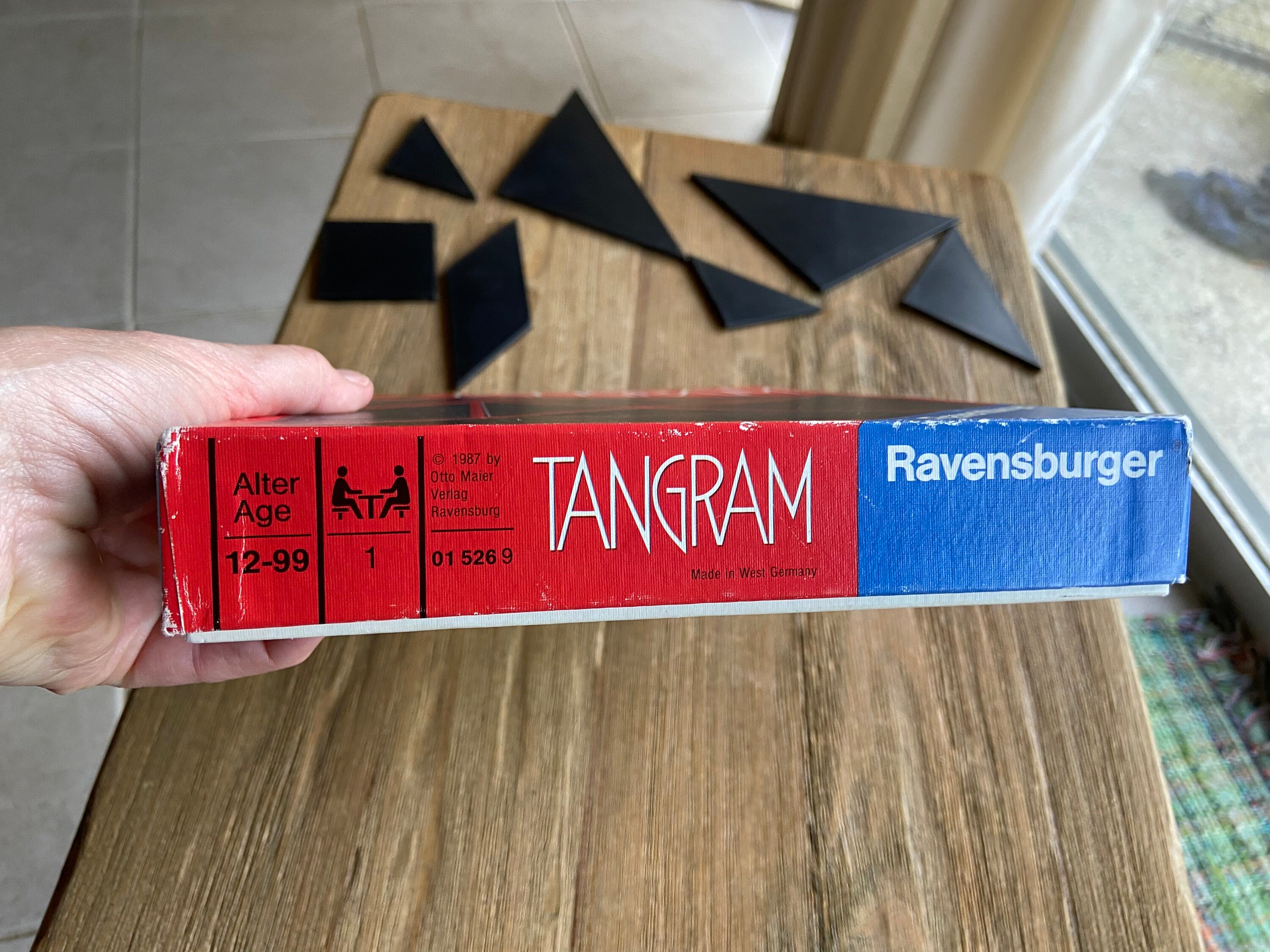 Vintage Ravensburger Tangram Game - Etsy