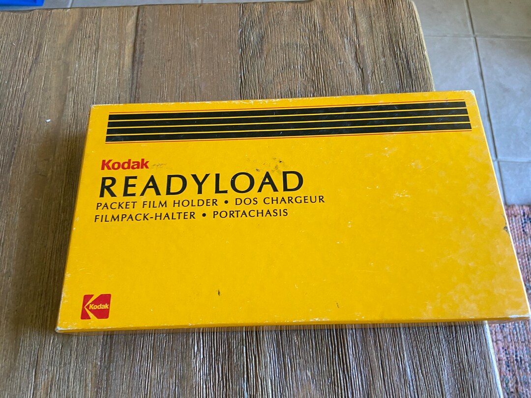 Vintage Kodak Readyload Packet Film Holder Etsy
