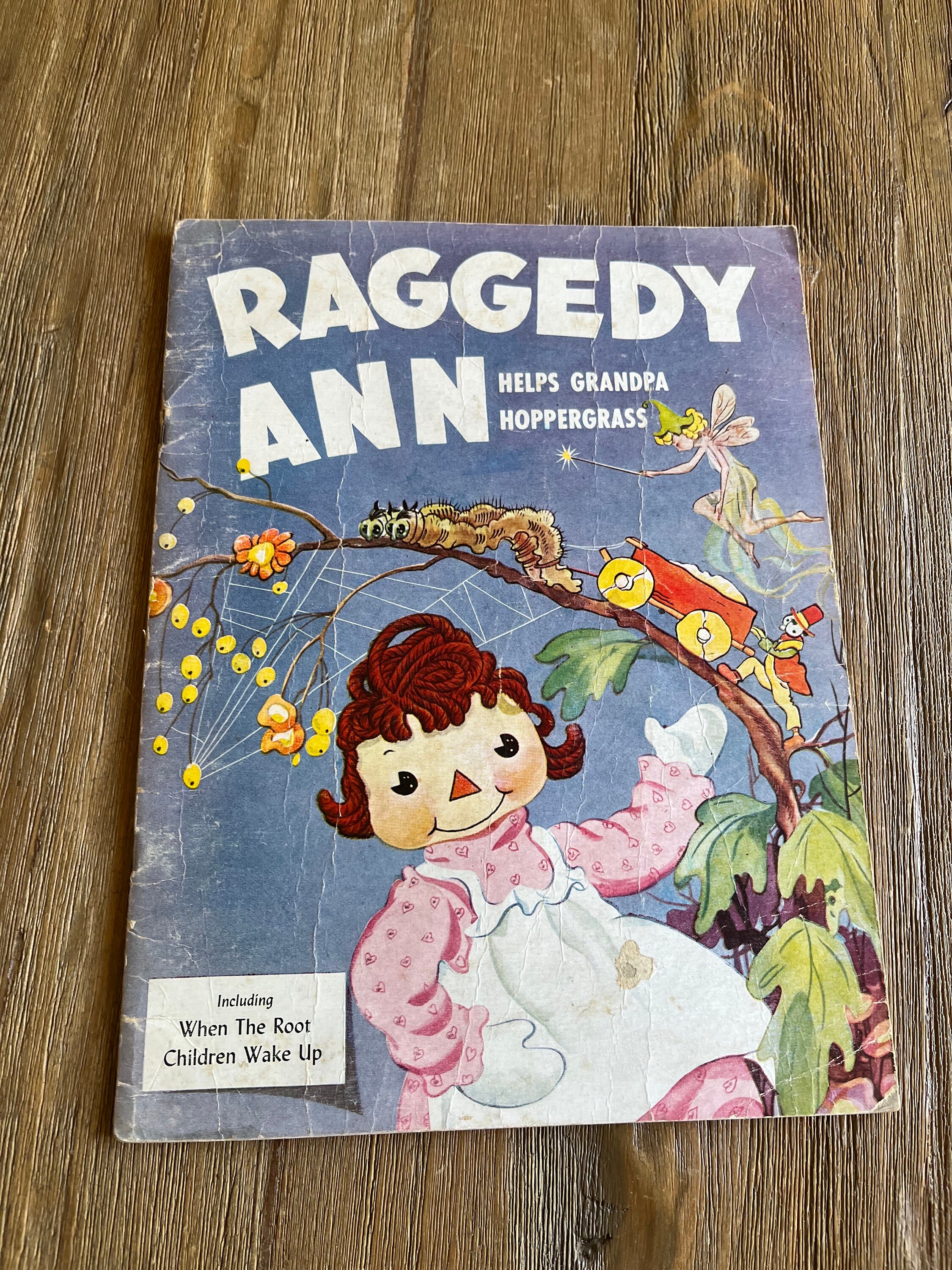 Raggedy Ann Coloring Book - Etsy