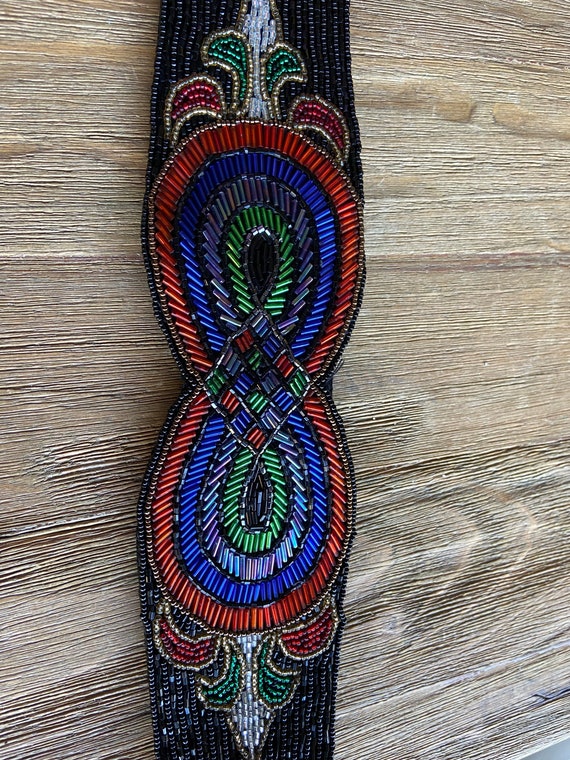 Vintage beaded belt - image 2