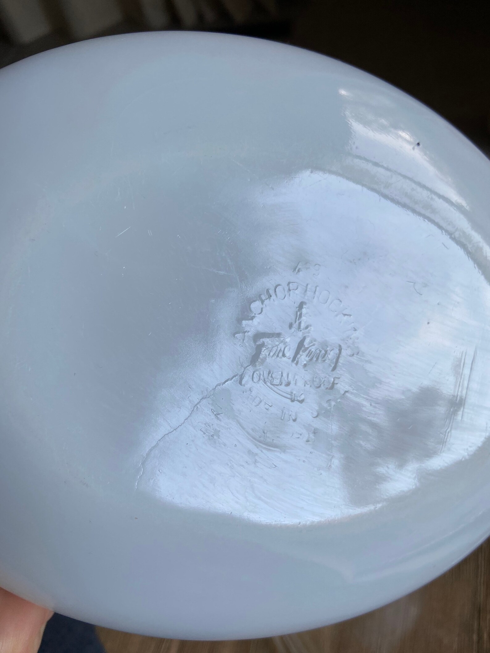 Vintage Fire King Milk Glass Casserole Dish With Lid Etsy