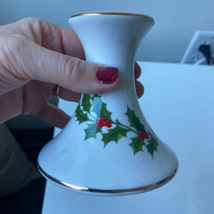 Vintage Christmas candleholder