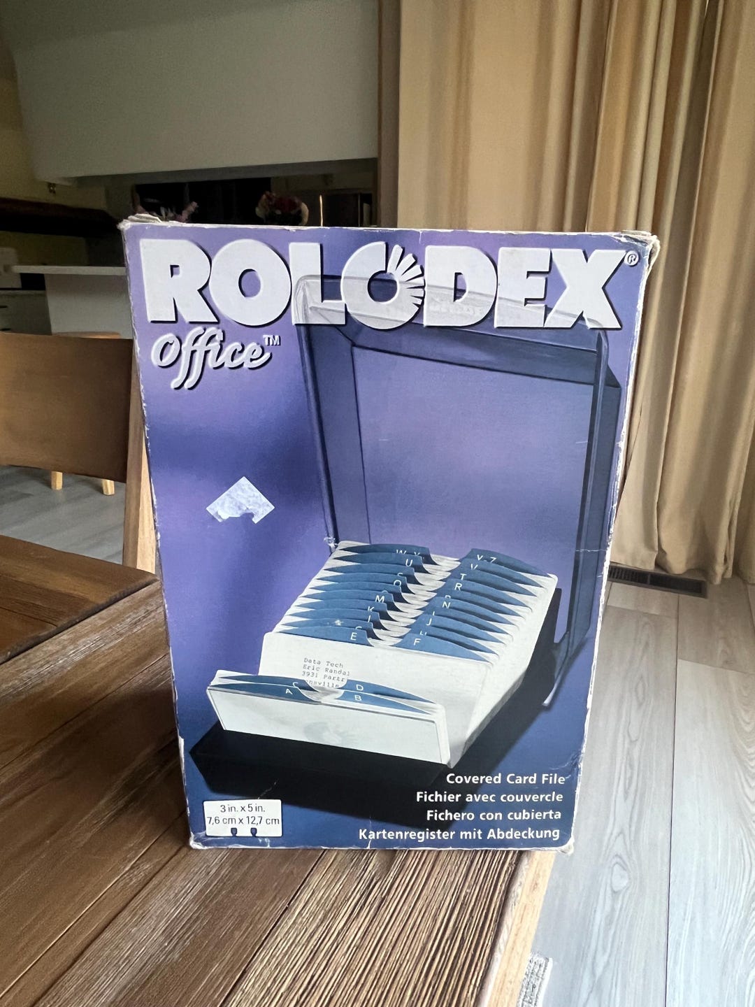 Original Rolodex Vintage Rolodex in Original Box - Etsy