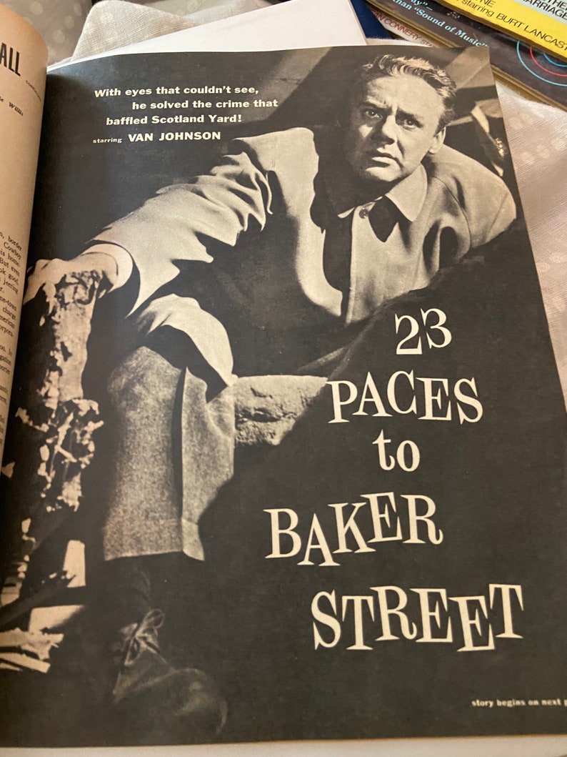 Vintage Screen Stories Magazine May 1956 Etsy