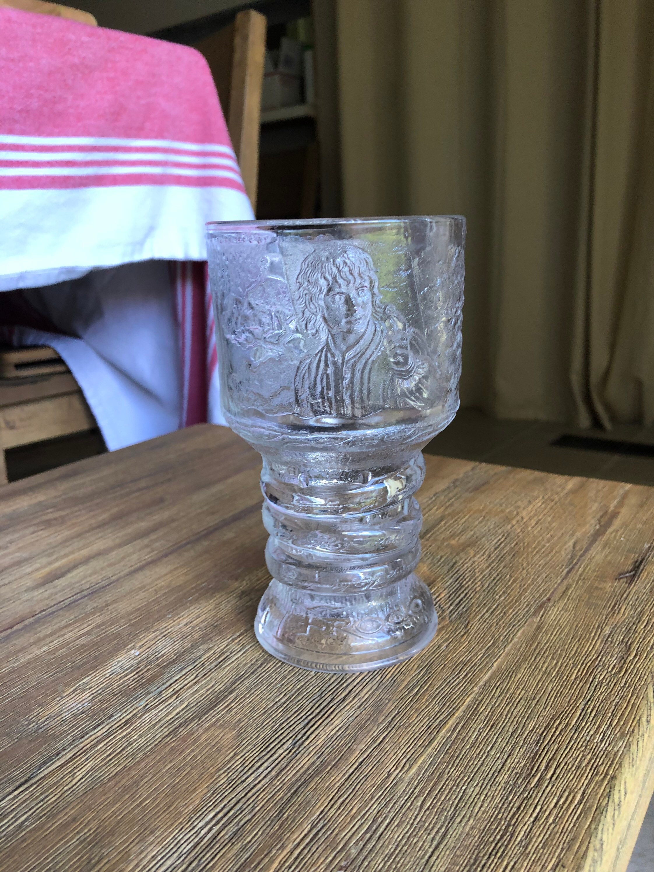 Vintage Lord of the Rings goblet Etsy