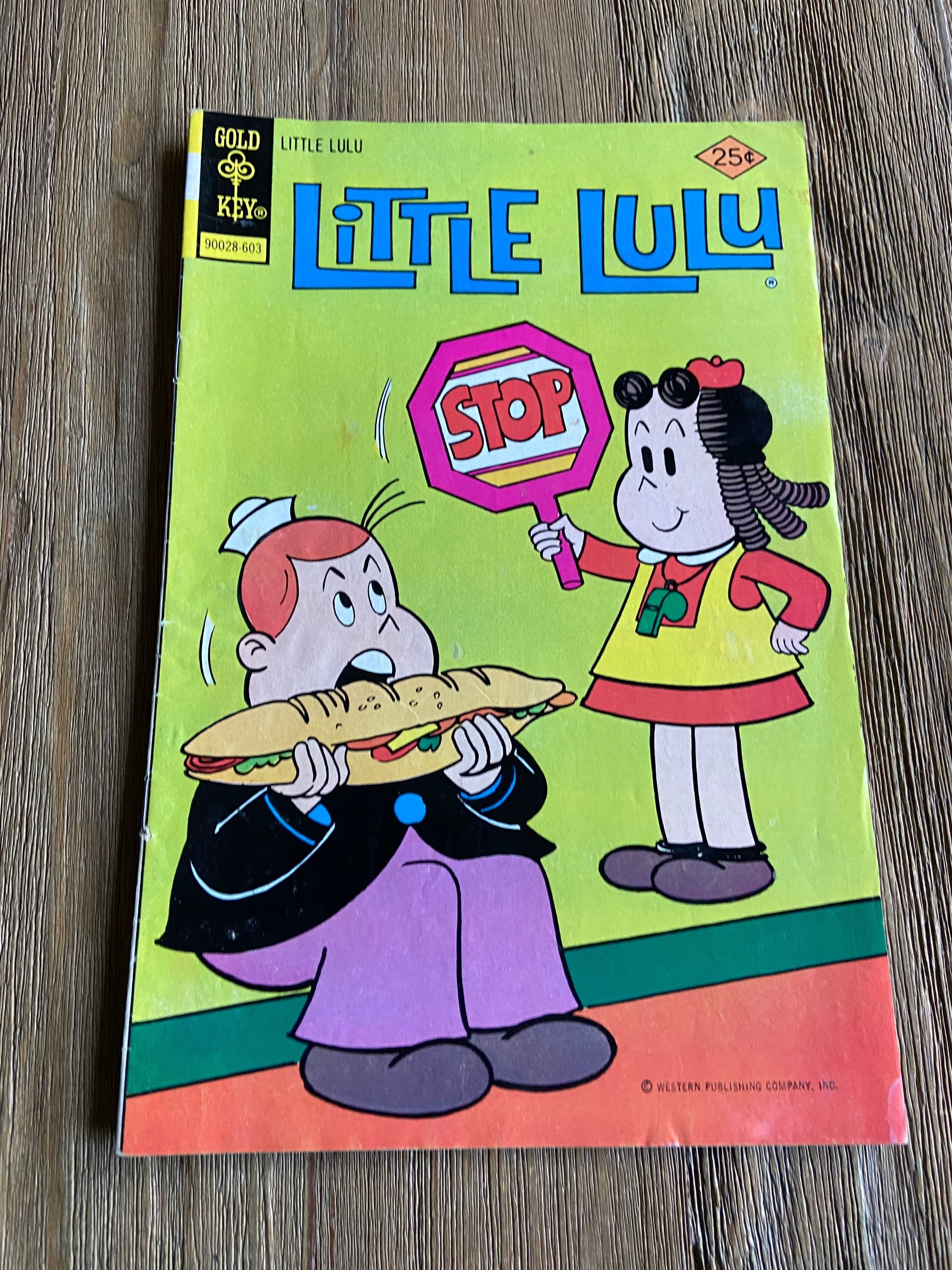 Vintage Little Lulu Comic (march '76) - Etsy