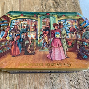 Vintage toffee tin