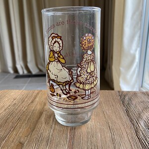 Vintage Coca Cola Holly Hobbie glass