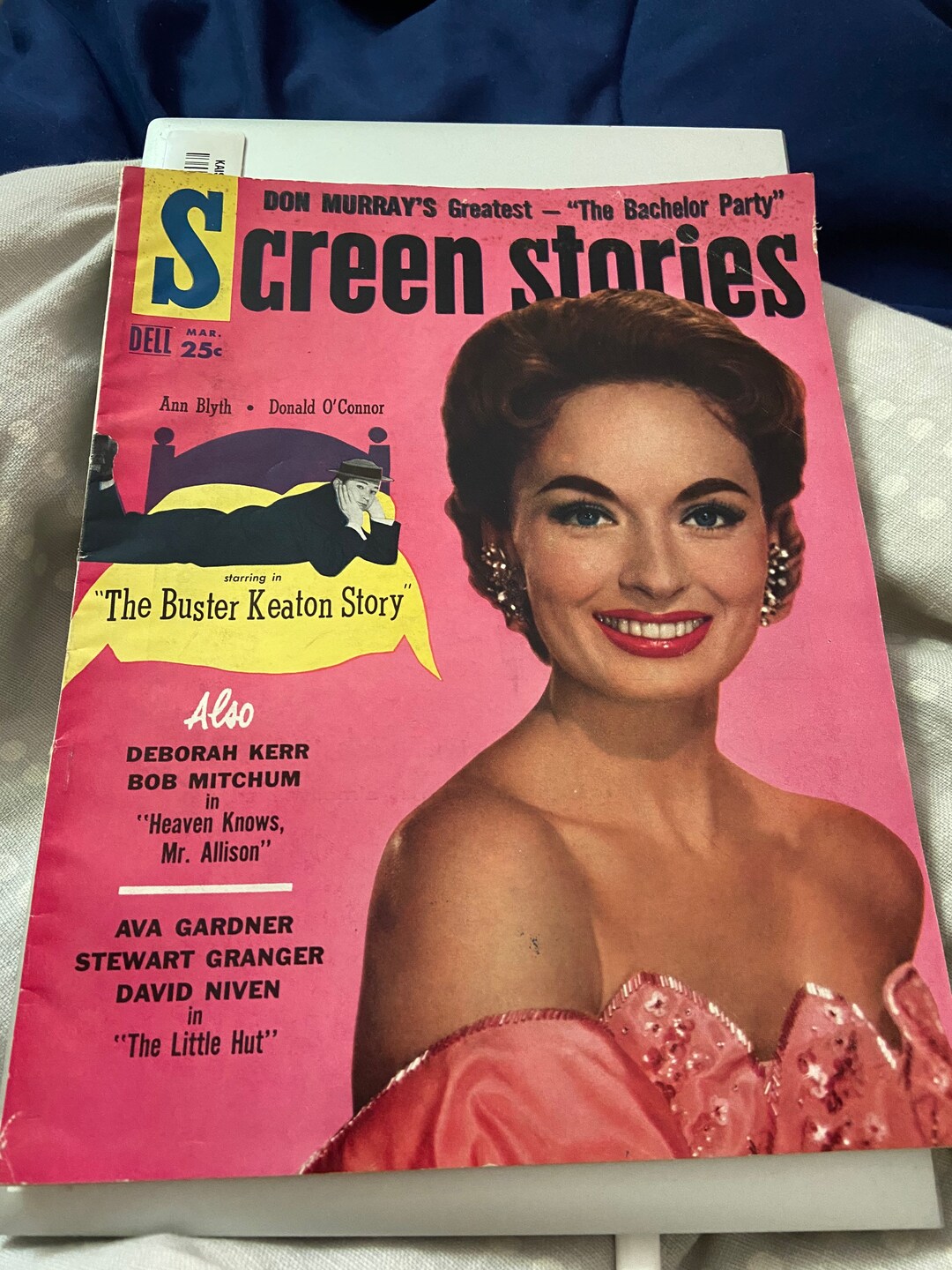 Vintage Screen Stories Magazine March 1957 Etsy