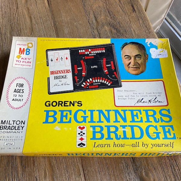 Vintage Goren’s beginners Bridge game