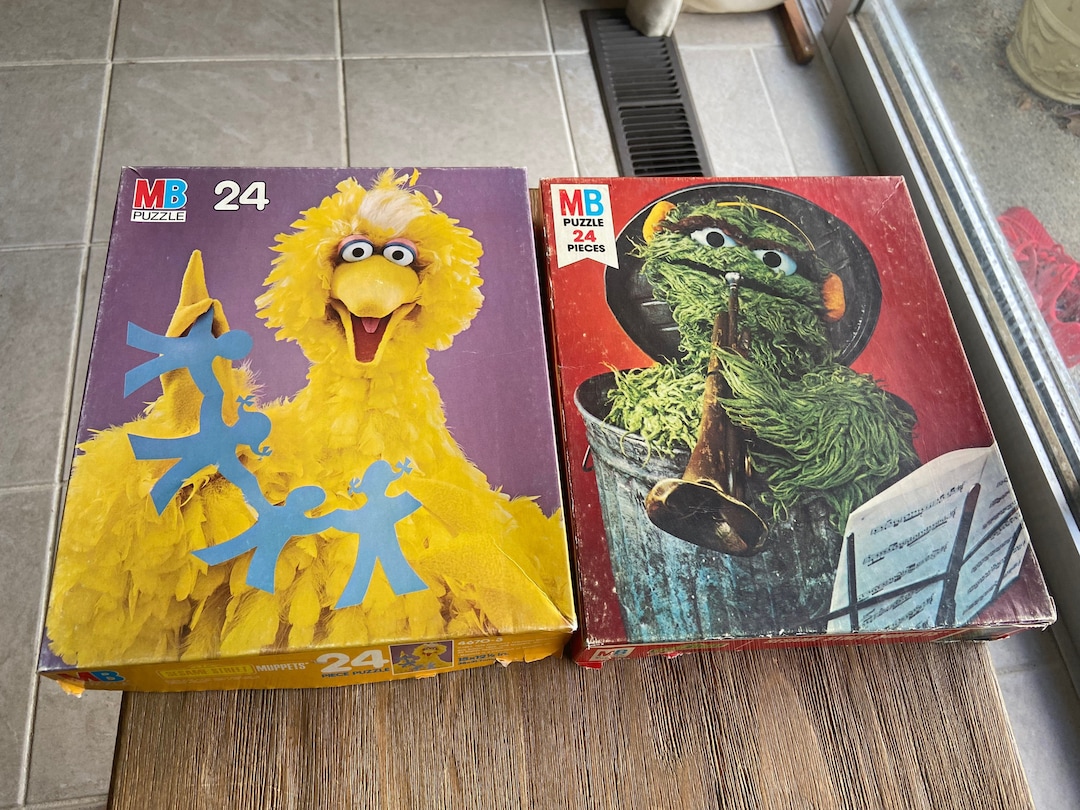 Vintage Child-Sized Sesame Street Sleeping Bag - EUC, see