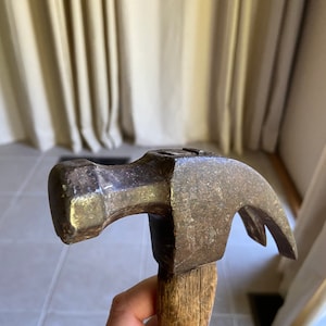 Vintage claw hammer