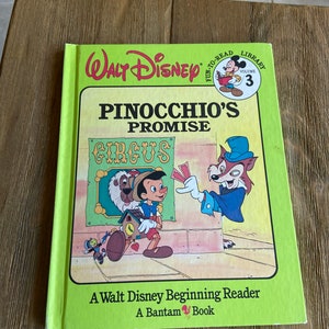 Vintage Disney Pinocchio’s Promise book